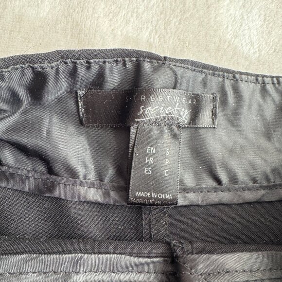 Streetwear Society Black Mini Skort - Picture 6 of 6